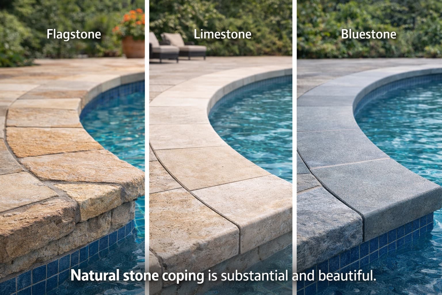 Natural Stone for coping